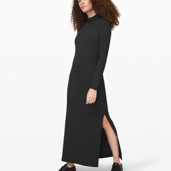 lululemon athletica Dresses & Skirts - lululemon Kitsilano Turtleneck Rib Dress